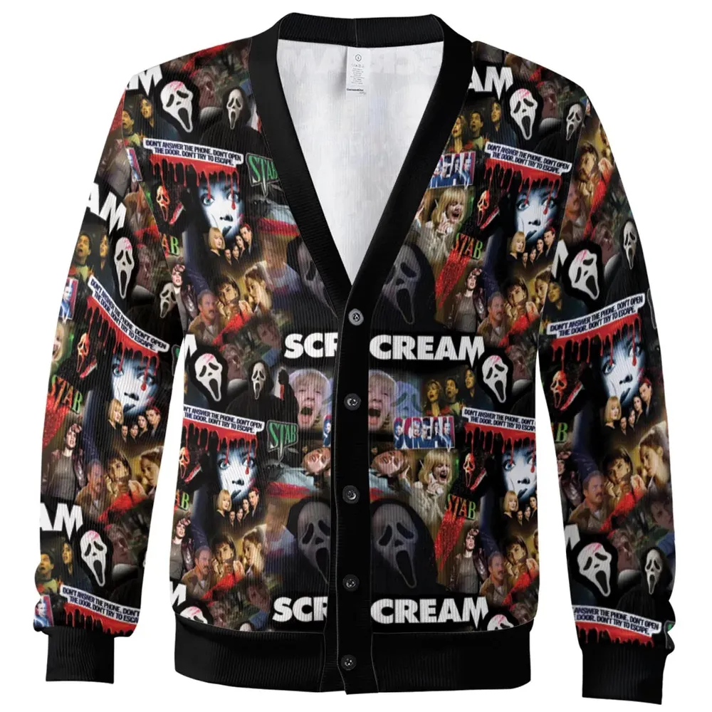 Slasher Chic Scream Cardigan - 2