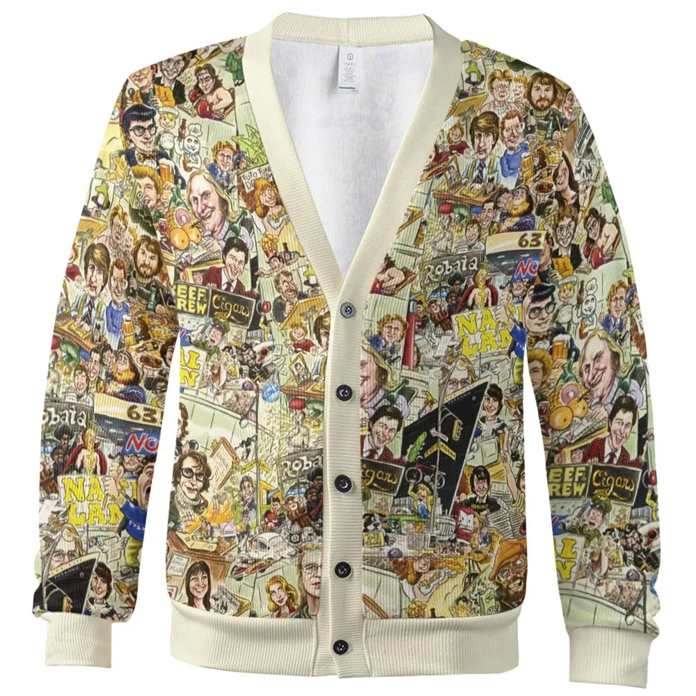 Drunk Stoned Brilliant Dead Cardigan - 2
