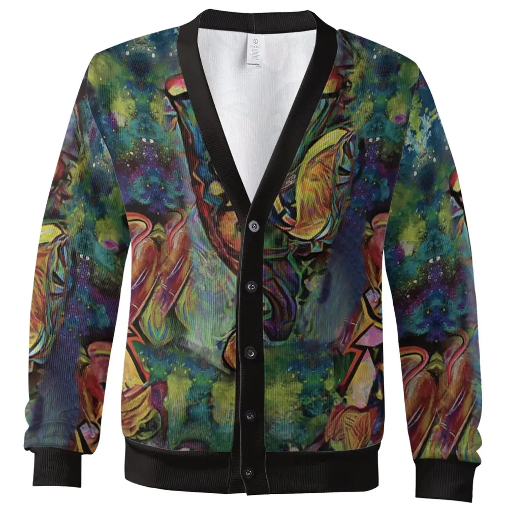 Trippy Sora Kingdom Hearts Cardigan - 2