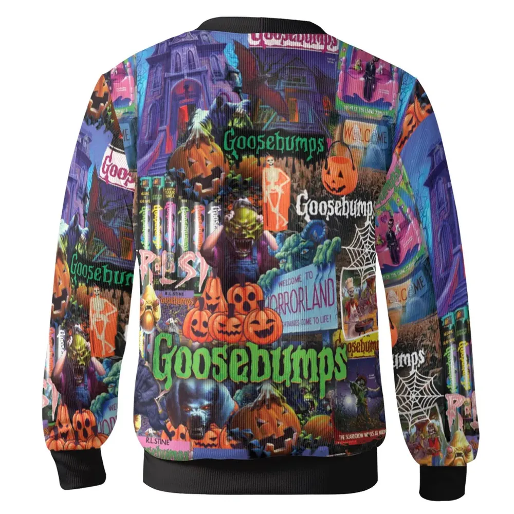 Goosebumps Pattern Cardigan - 3