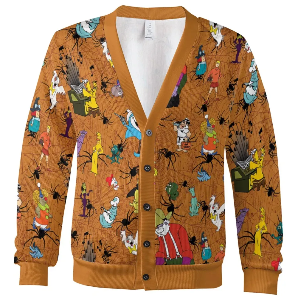 Halloween Party Cardigan - 2