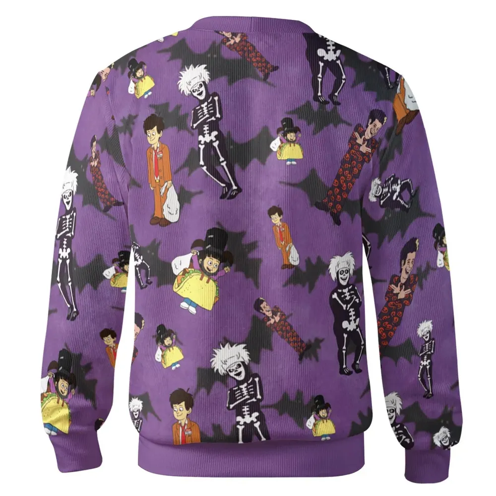 SNL David S. Pumpkins Animated Special Cardigan - 3