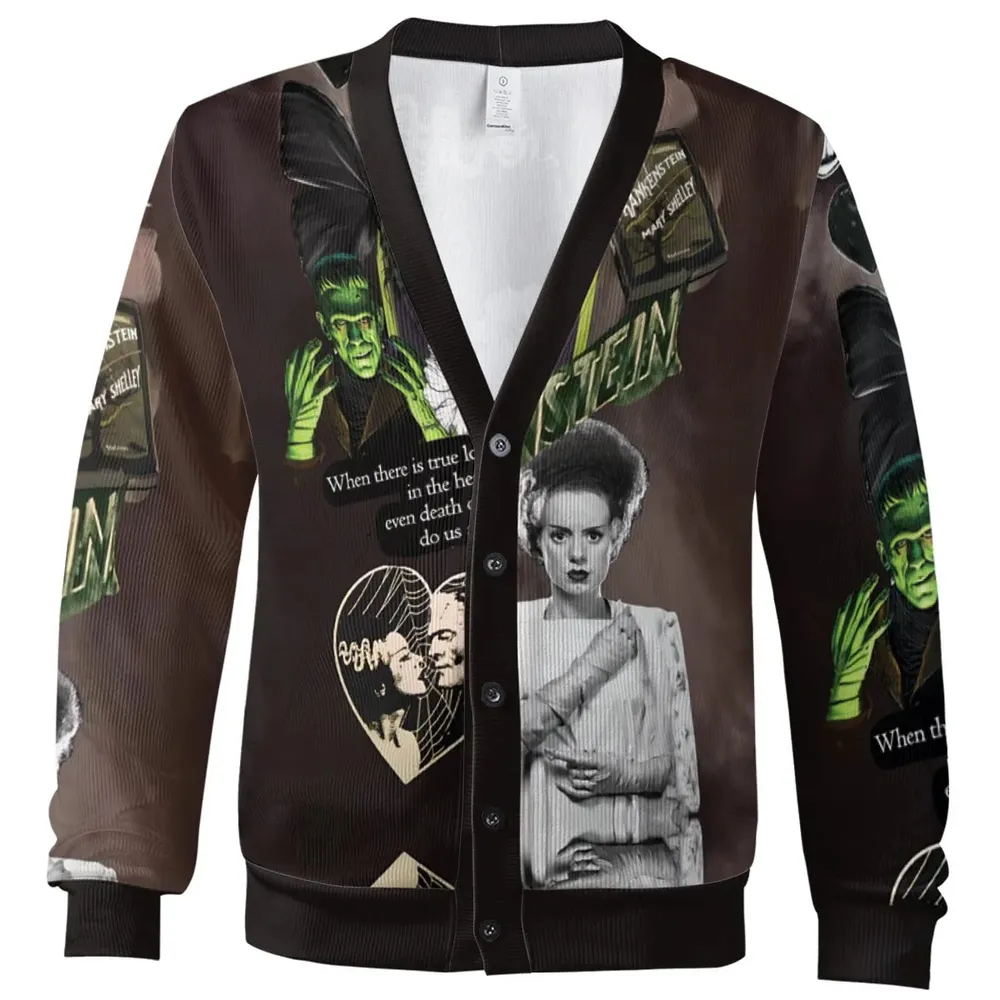 Vintage Bride Of Frankenstein Cardigan - 2