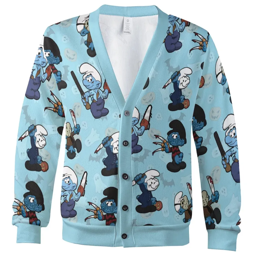 Horror Smurfs Cardigan - 2