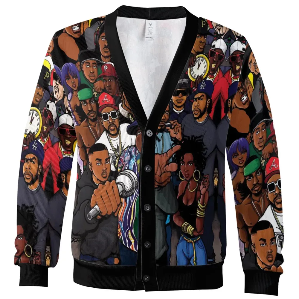 The Golden Age of Hip Hop Cardigan - 2