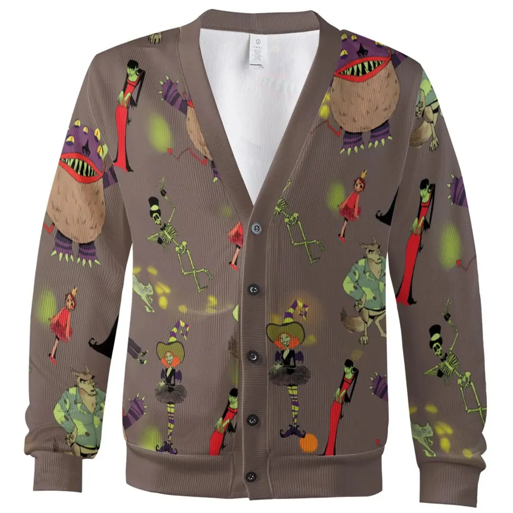 Scary Godmother Characters Cardigan - 2