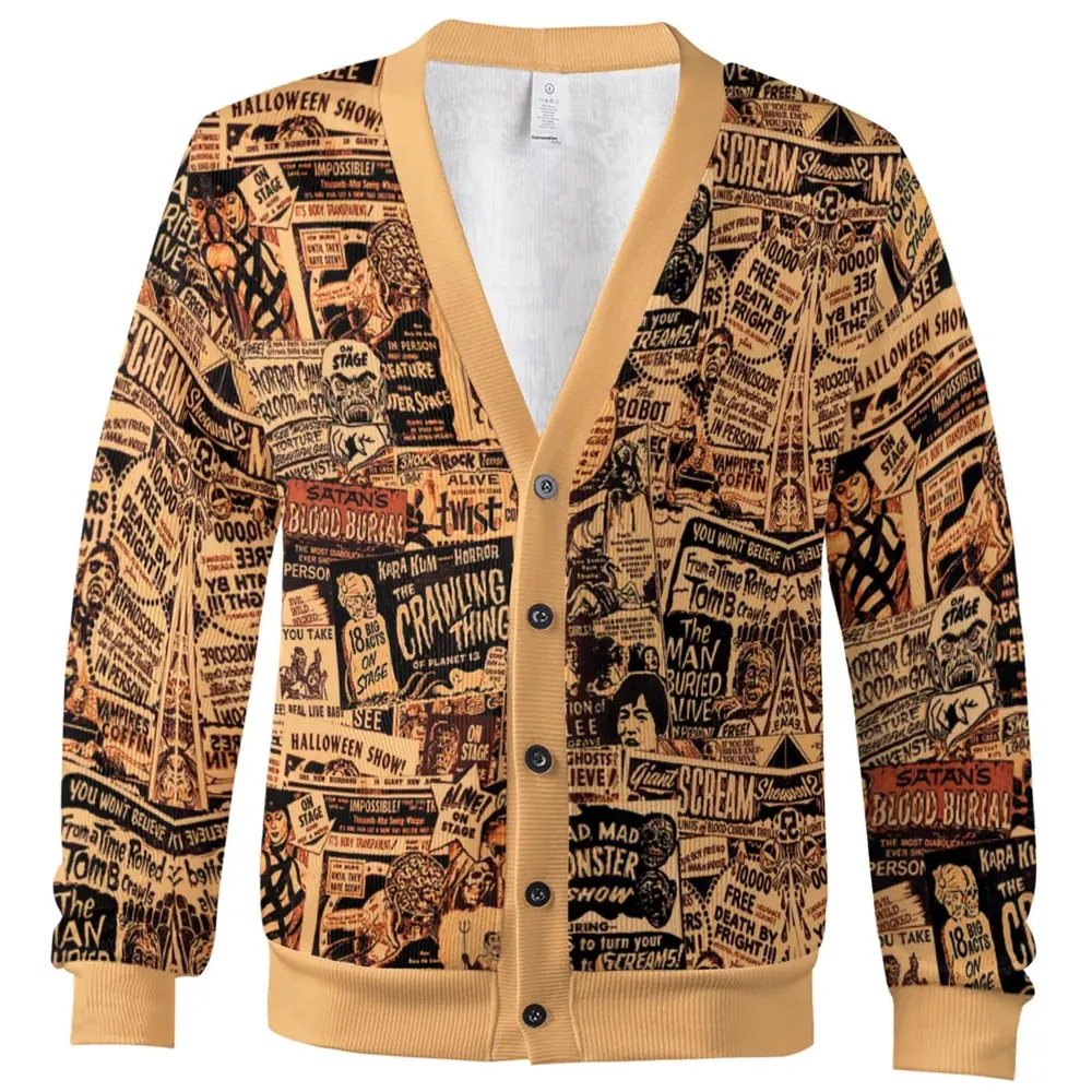 The Monster Show Mashup Cardigan - 2