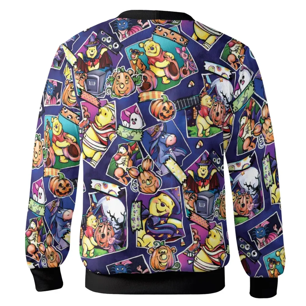 Pooh Bear Halloween Cardigan - 3