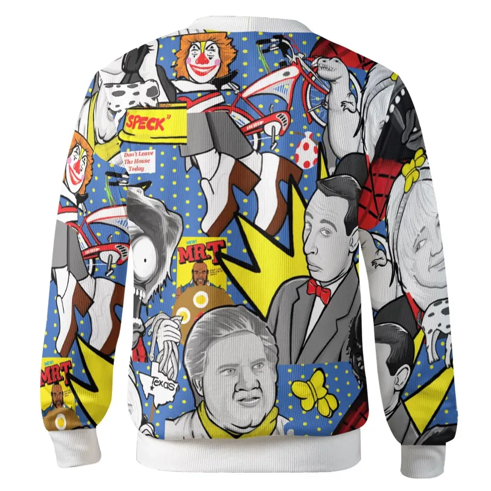 Don't Leave The House Today Pee Wee's Big Adventure Cardigan - 3