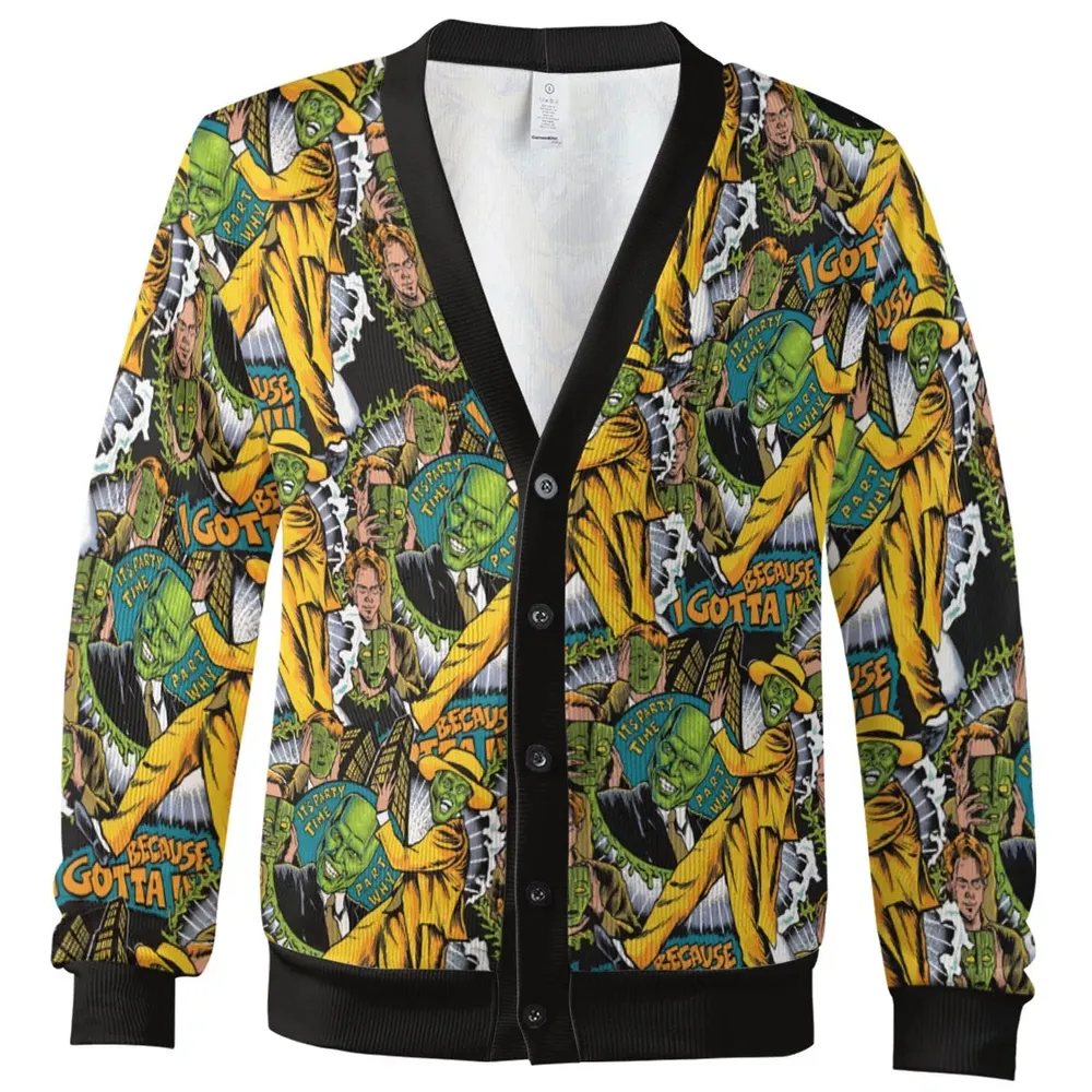 P.A.R.T Why Because I gotta the Mask Cardigan - 2