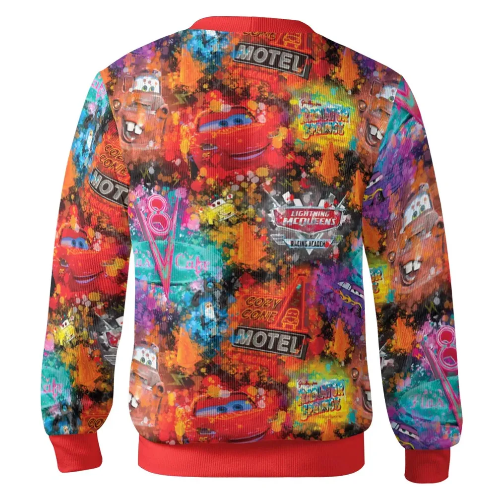 Neon Radiator Spring Cars Cardigan - 3