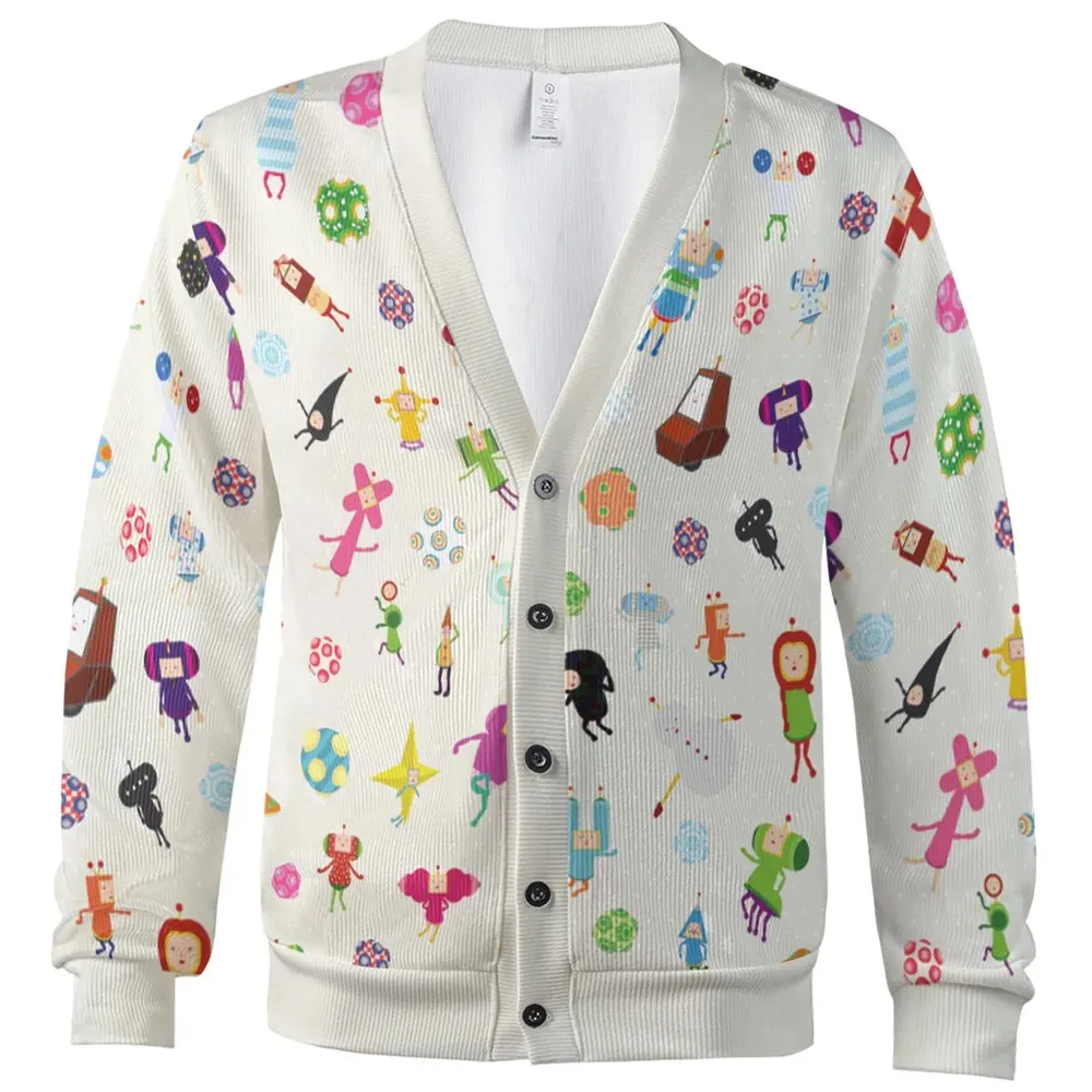 Cute Characters Katamari Cardigan - 2