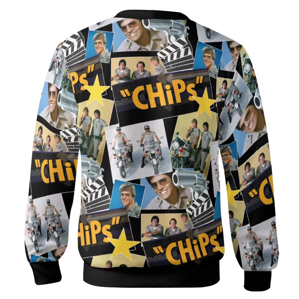 70s Flashback Chips Cardigan - 3