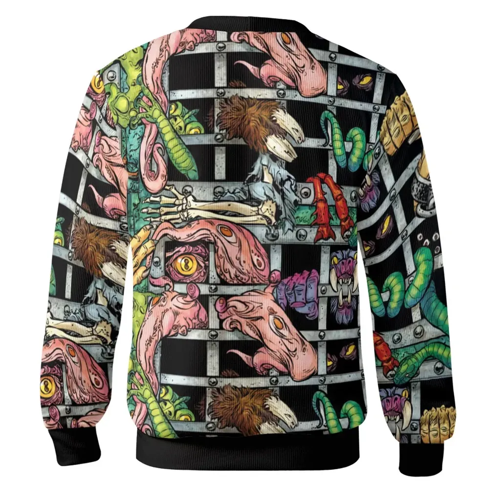 Castle Grayskull Dungeon He-man And The Masters Of The Universe Cardigan - 3
