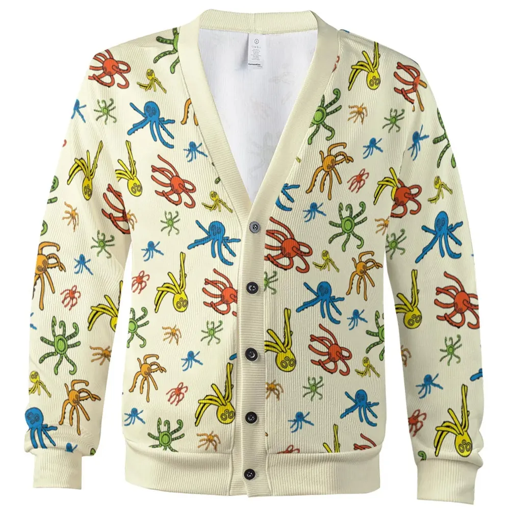 Walks Creeps Tumbles Wacky Wallwalkers Cardigan - 2