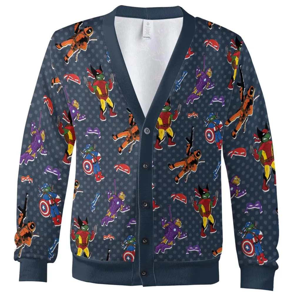 Super Turtles TMNTCardigan - 2