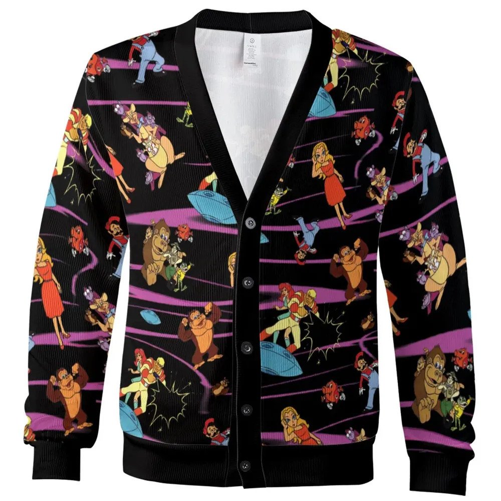 Saturday Supercade Characters Cardigan - 2