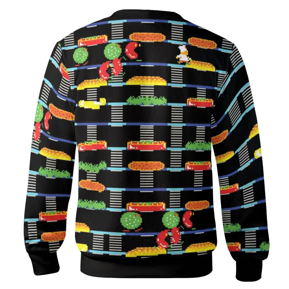 BurgerTime Arcade Game Cardigan - 3