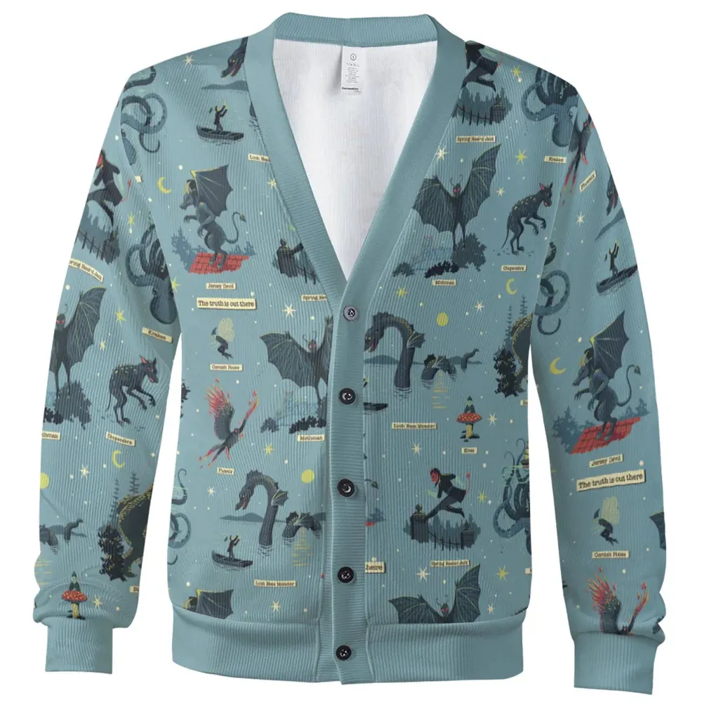 Paranormal Creatures Cardigan - 2