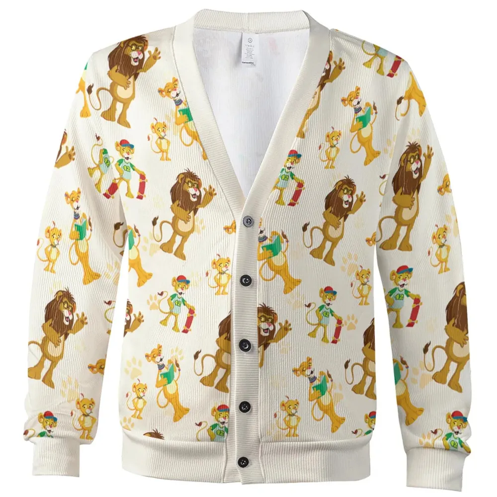 Between The Lions Characters Cardigan - 2