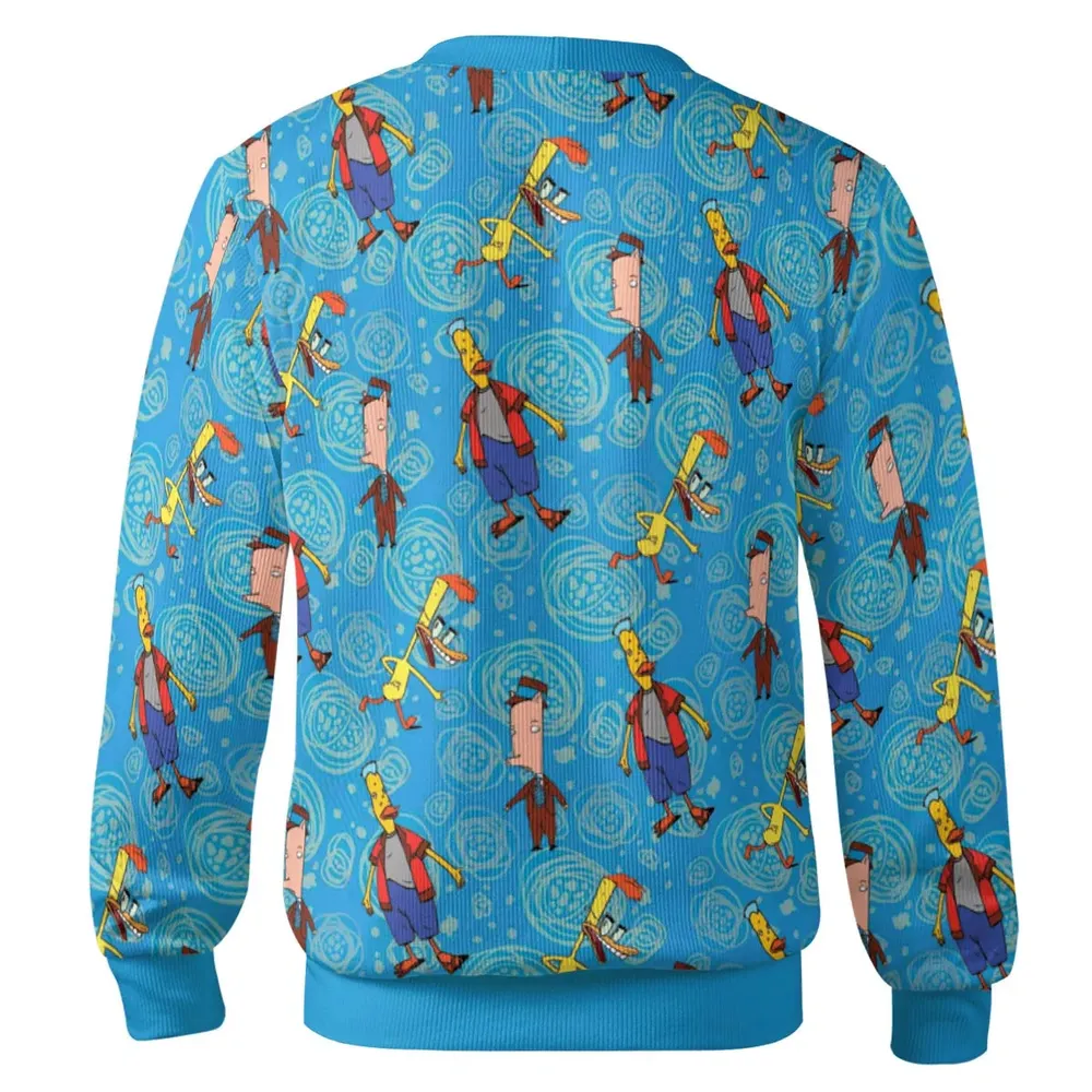 Animated Attitude Duckman Cardigan - 3