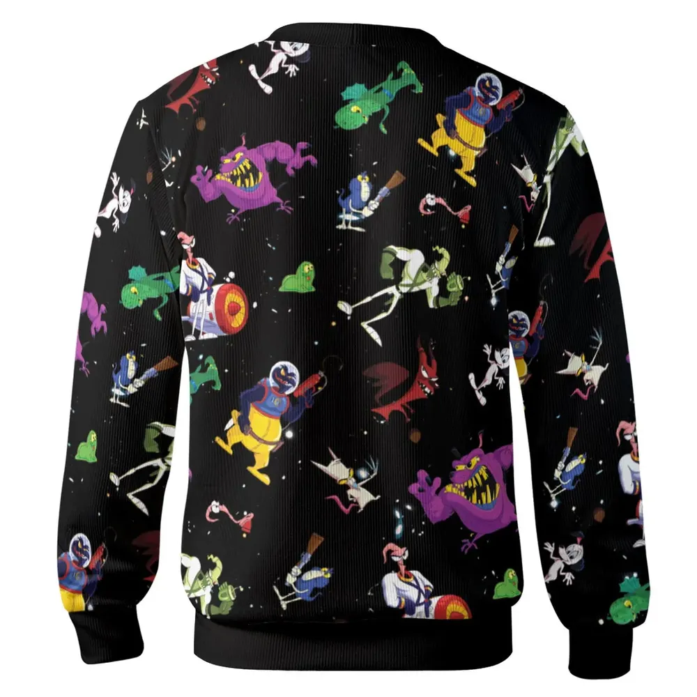 Earthworm Jim And Od Characters Cardigan - 3