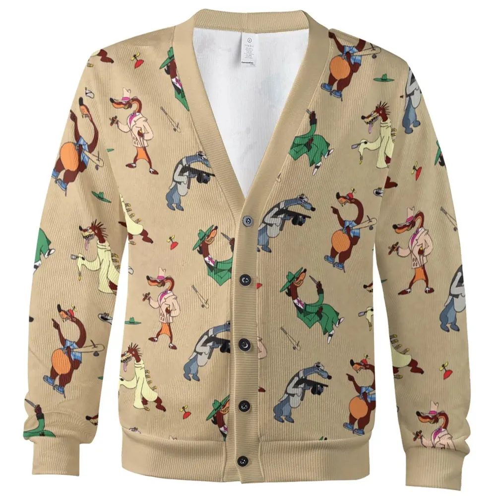 Toon Patrol Who Framed Roger Rabit Cardigan - 2