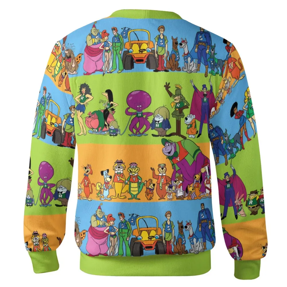 Yogi Yahooeys Scooby Doodies Really Rottens Laffalympics Cardigan - 3