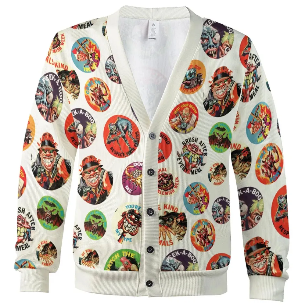 Nostalgic Memories Ugly Buttons Cardigan - 2