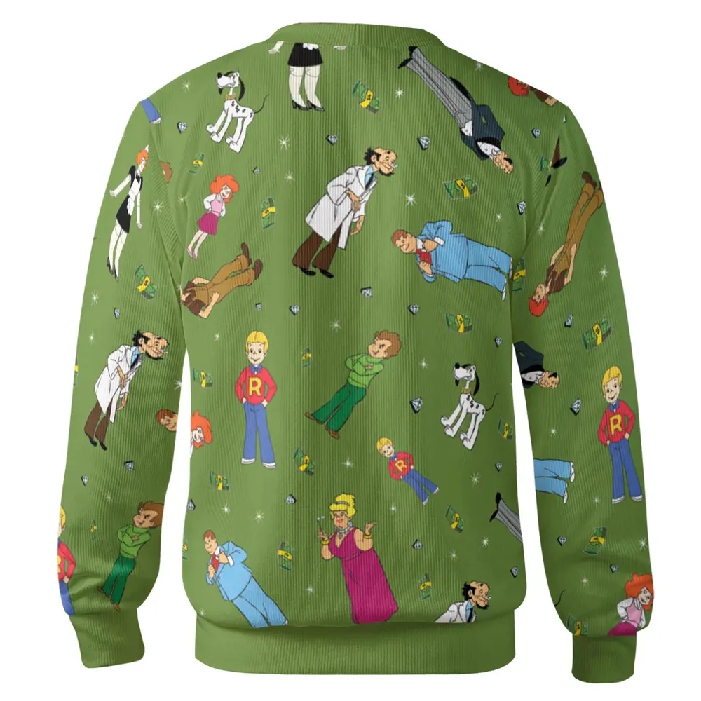 Money Comes To Me Easily Richie Rich Cardigan - 3