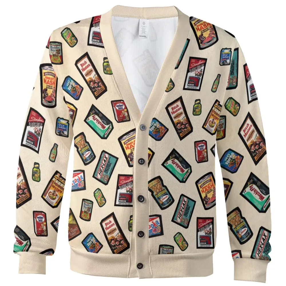 Wacky Packages Cardigan - 2
