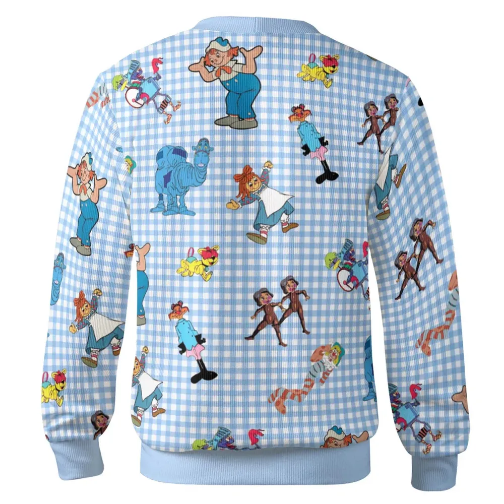 Wholesome Memories Stitched Raggedy Ann & Andy Cardigan - 3