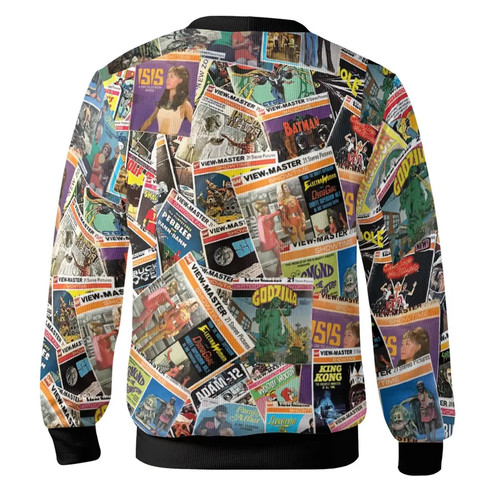 View-Master Collage Cardigan - 3