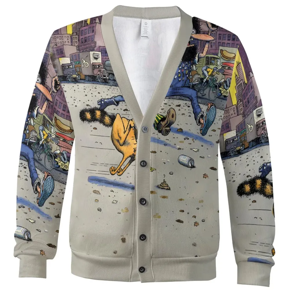 The Fabulous Furry Freak Brothers Cardigan - 2