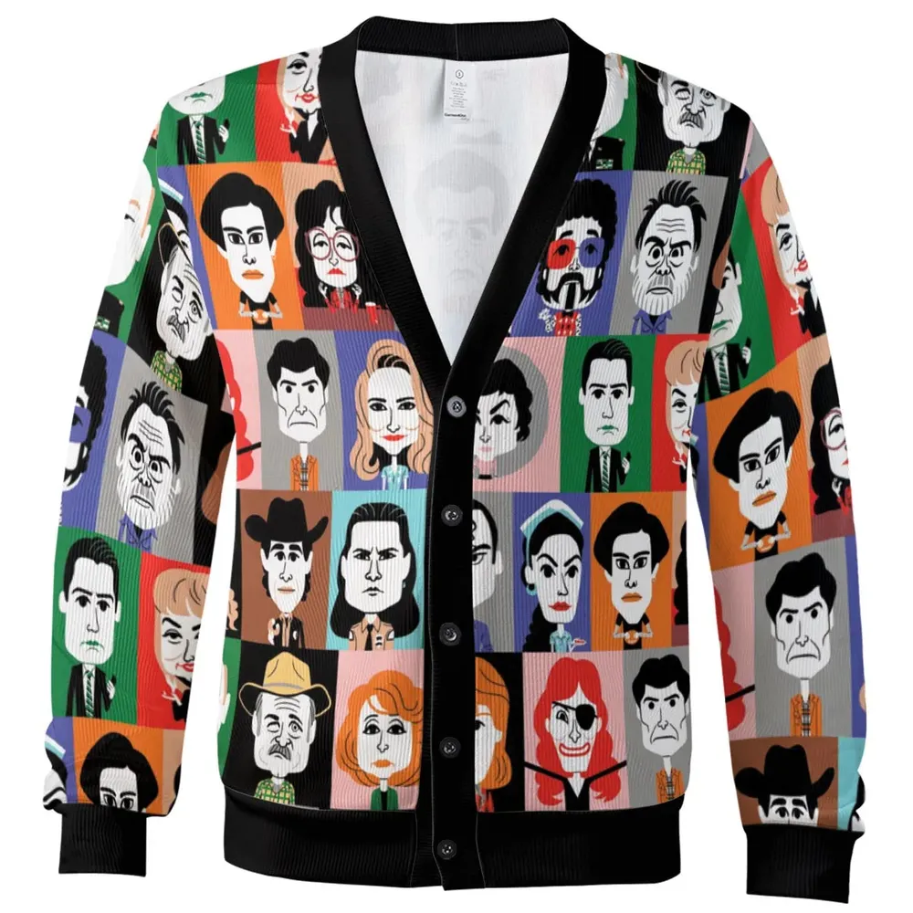 Twin Peaks Characters Cardigan - 2