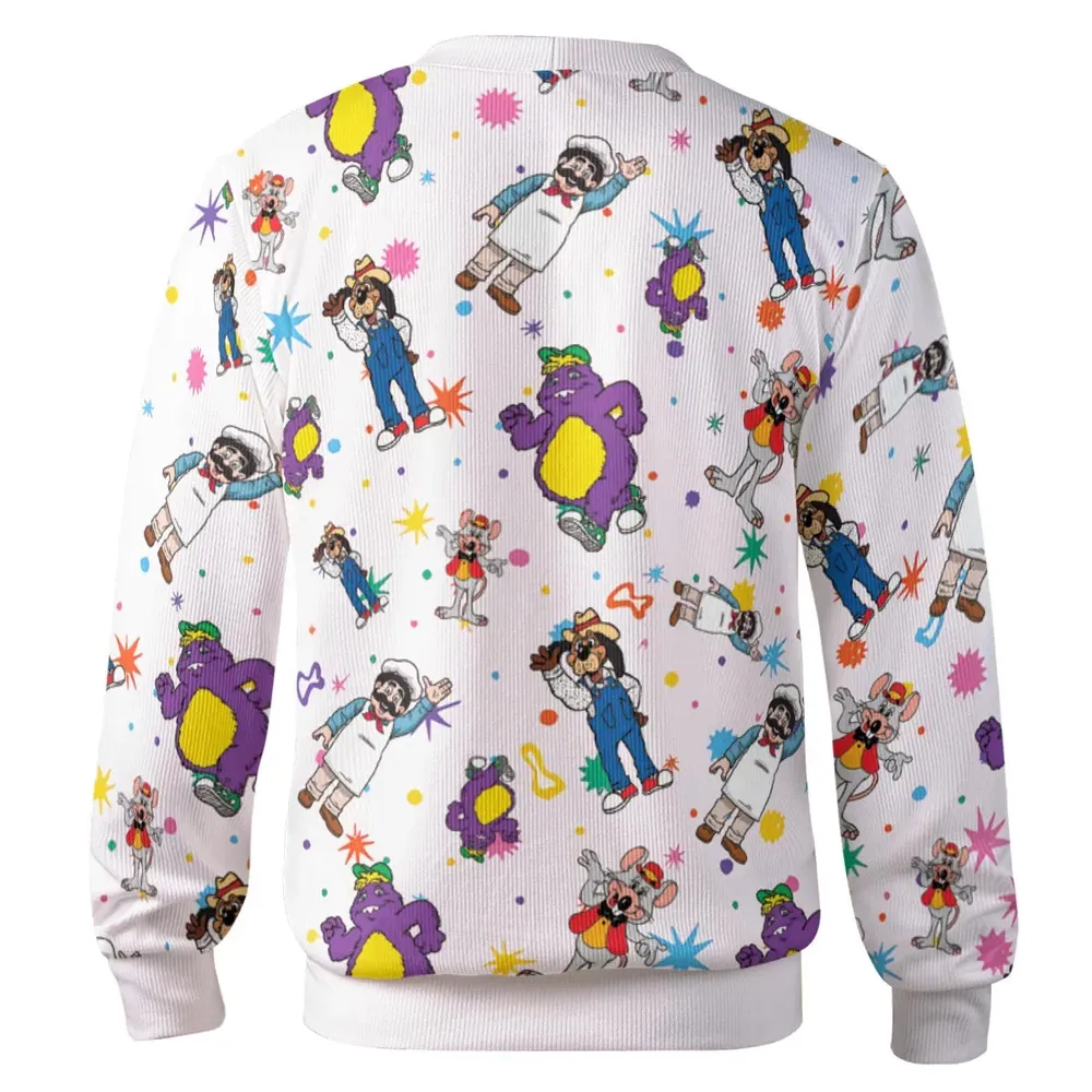 Cheezer Weezer Chuck E Cheese Cardigan - 3