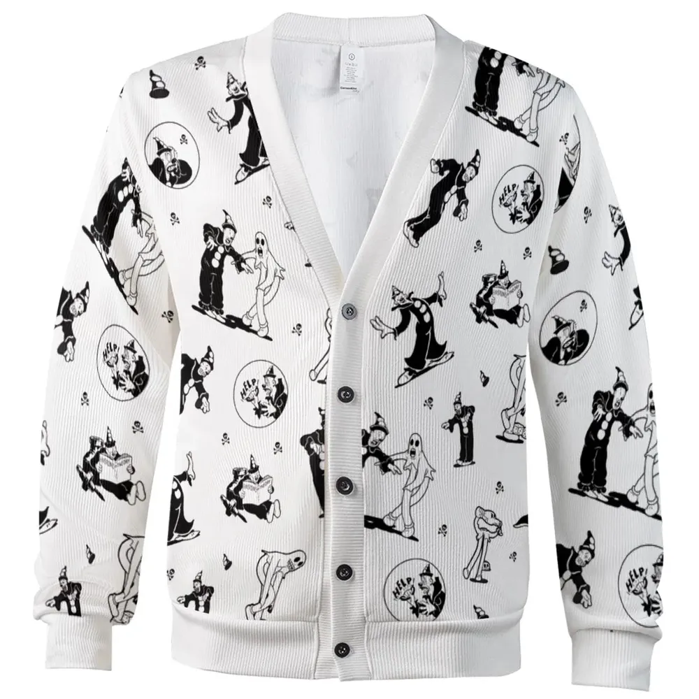 Koko the Clown and the Ghost Cardigan - 2