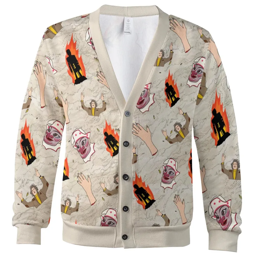 The Wicker Man Pattern Cardigan - 2