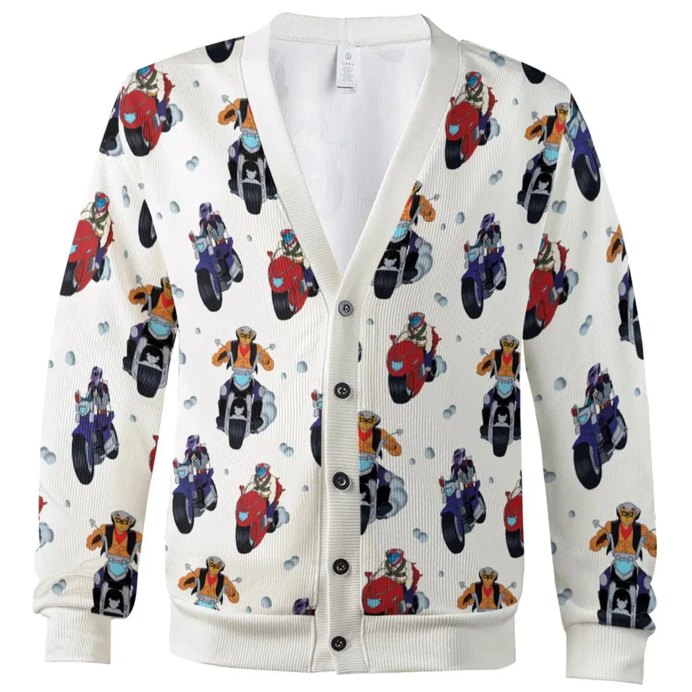 Biker Mice Characters Cardigan - 2