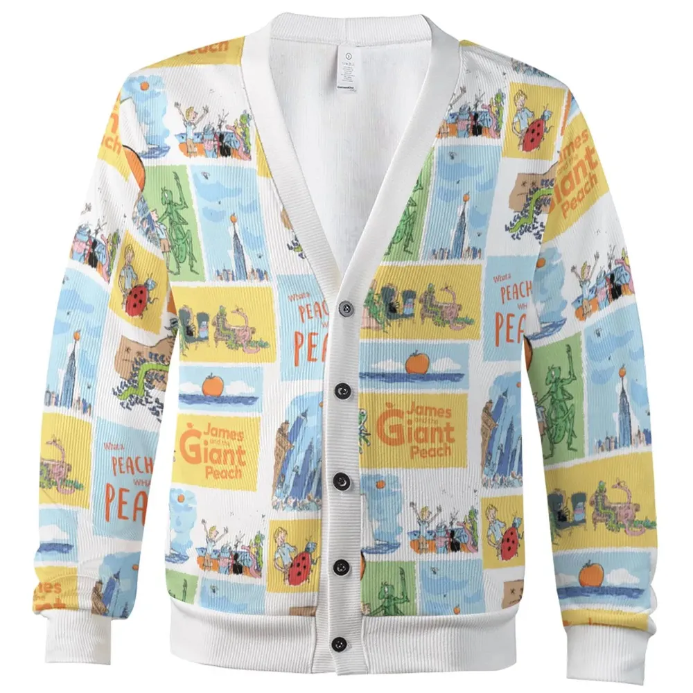 Children's Tales What A Peach James And The Giant Peach Cardigan - 2