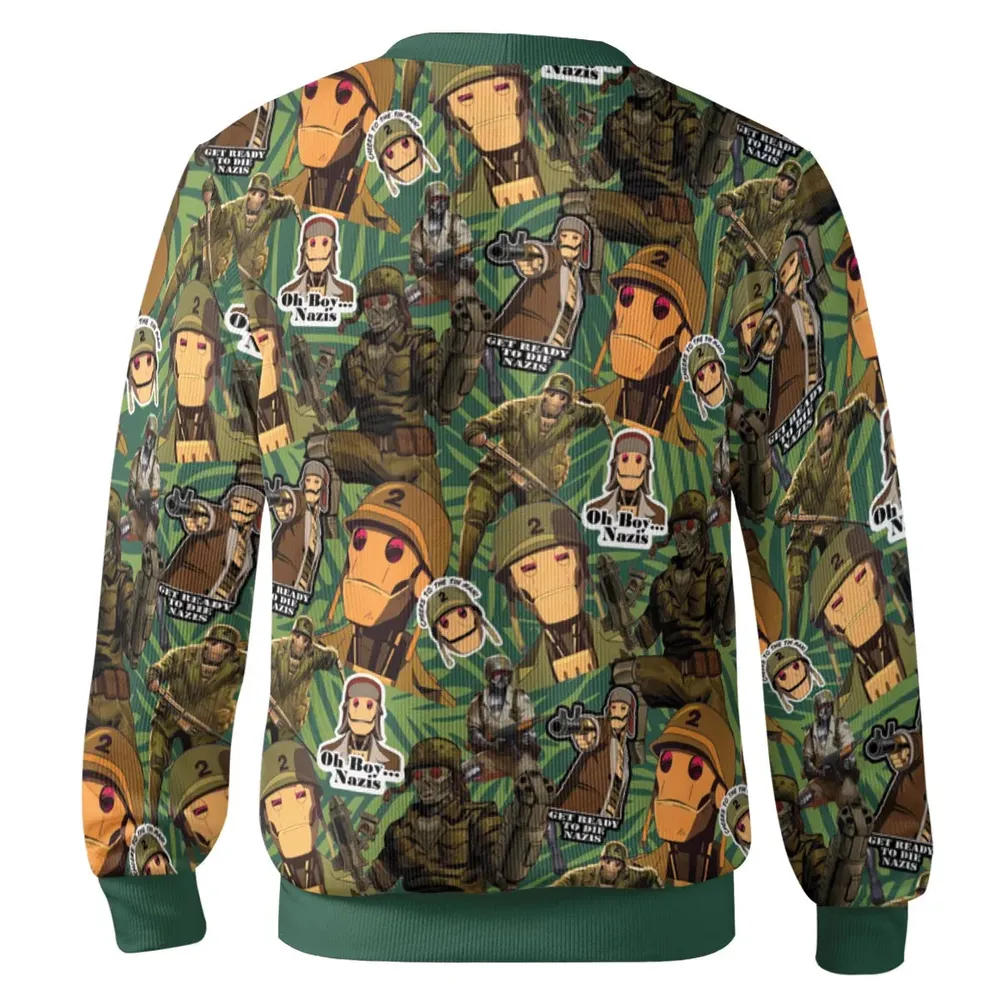 GI Robot Creature Commandos Cardigan - 3