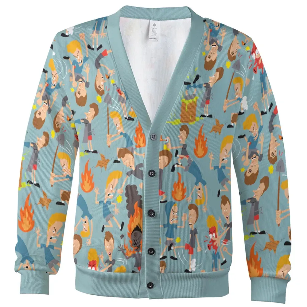 Beavis And Butt-Head Great Cornholio Cardigan - 2