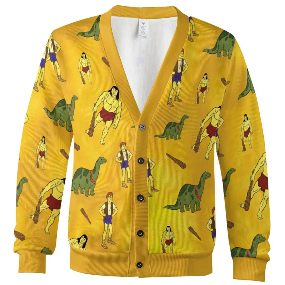 Dino Boy in the Lost Valley Cardigan - 2