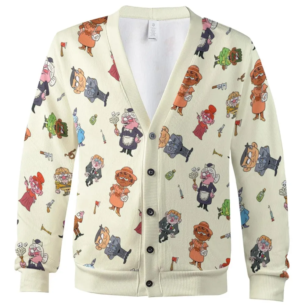 Board Game Drip Clue Cardigan - 2