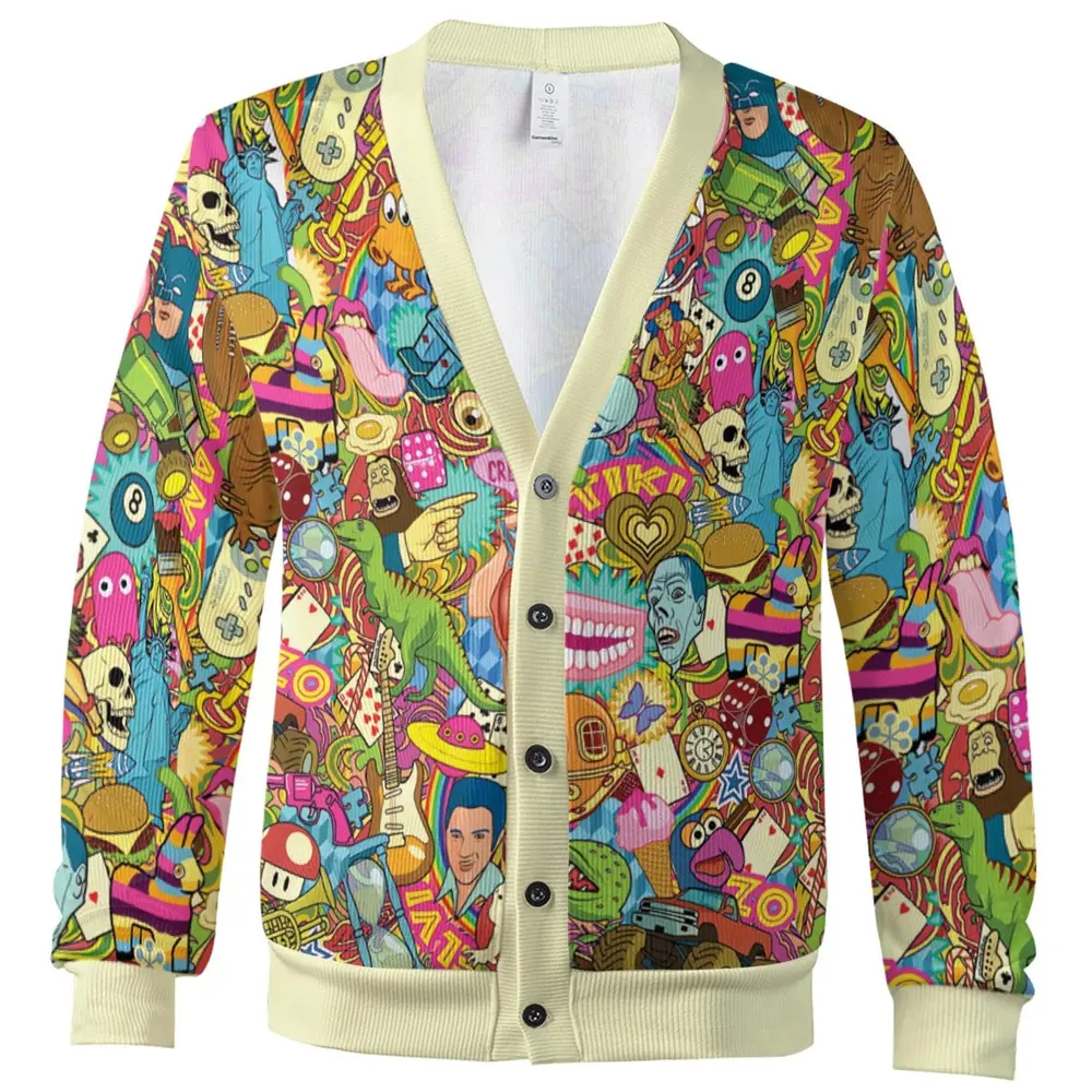 Nostalgia Toys Pop Culture Toys Cardigan - 2