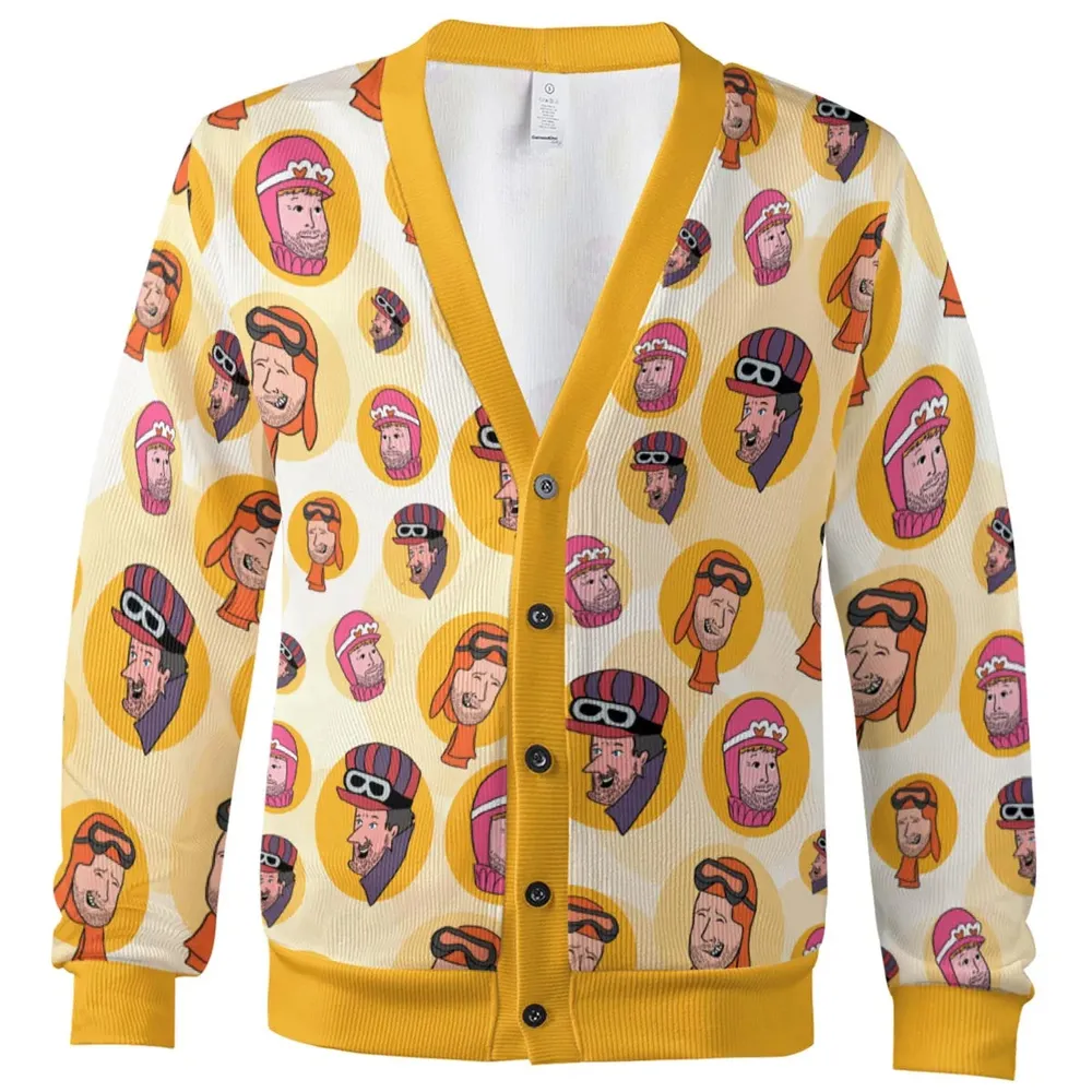 No More Jockeys Wacky Jockeys Cardigan - 2