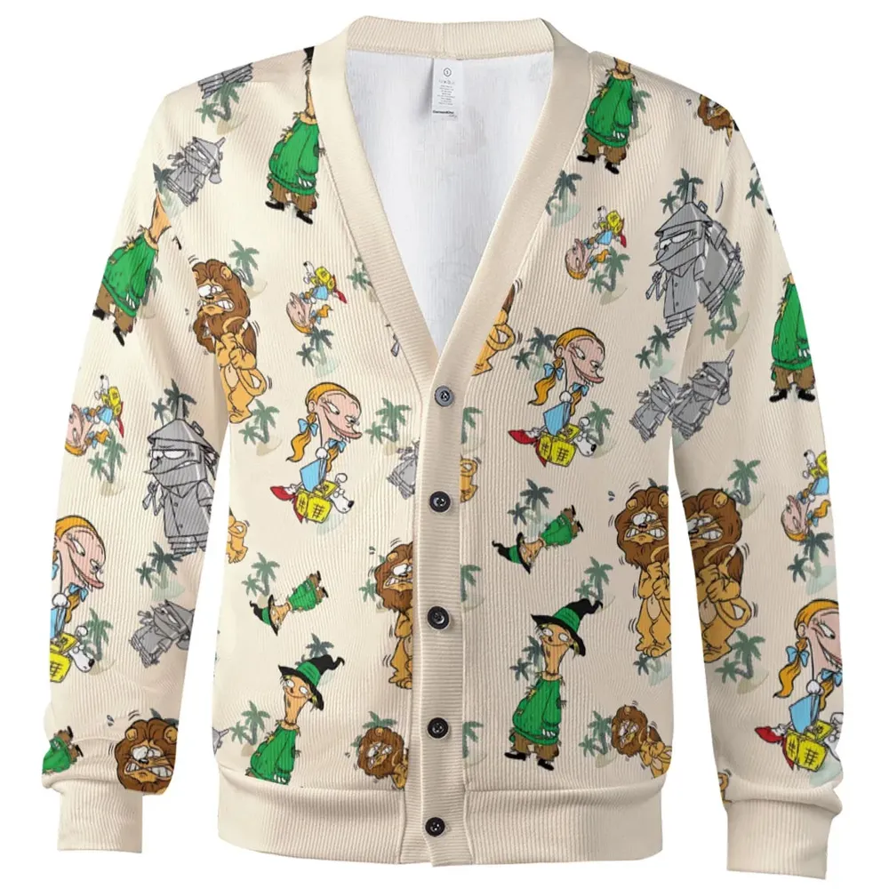 Cartoon Mashup Ed, Edd n Eddy Cardigan - 2