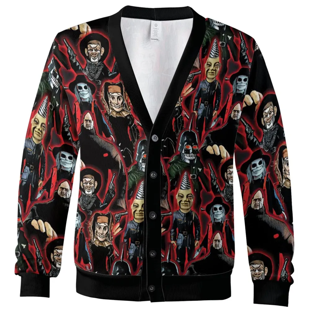 Puppet Master Collage Cardigan - 2