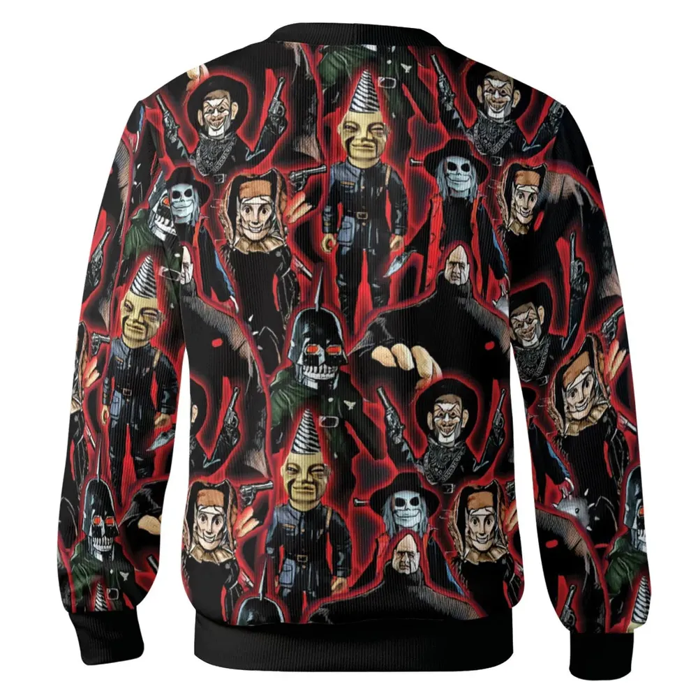 Puppet Master Collage Cardigan - 3