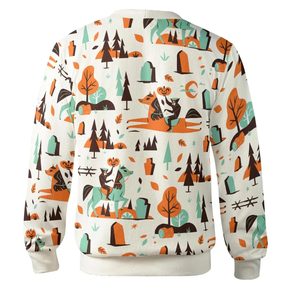 Halloween folklore The Headless Horseman Cardigan - 3